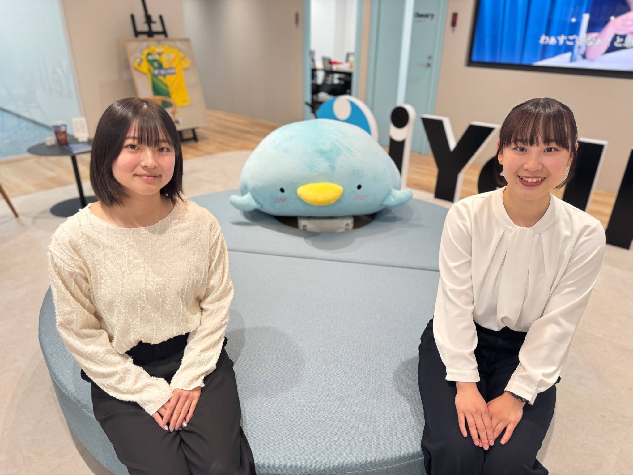 【新卒インタビュー】「オフィスツアーで感じたあの温かさは本物だった！」26卒の2人が語る、入社後もギャップゼロなiYellの魅力